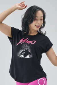 エアリーTシャツ＊ブラック【フリー】[Mika Bunny WEAR 67764-236-9507]